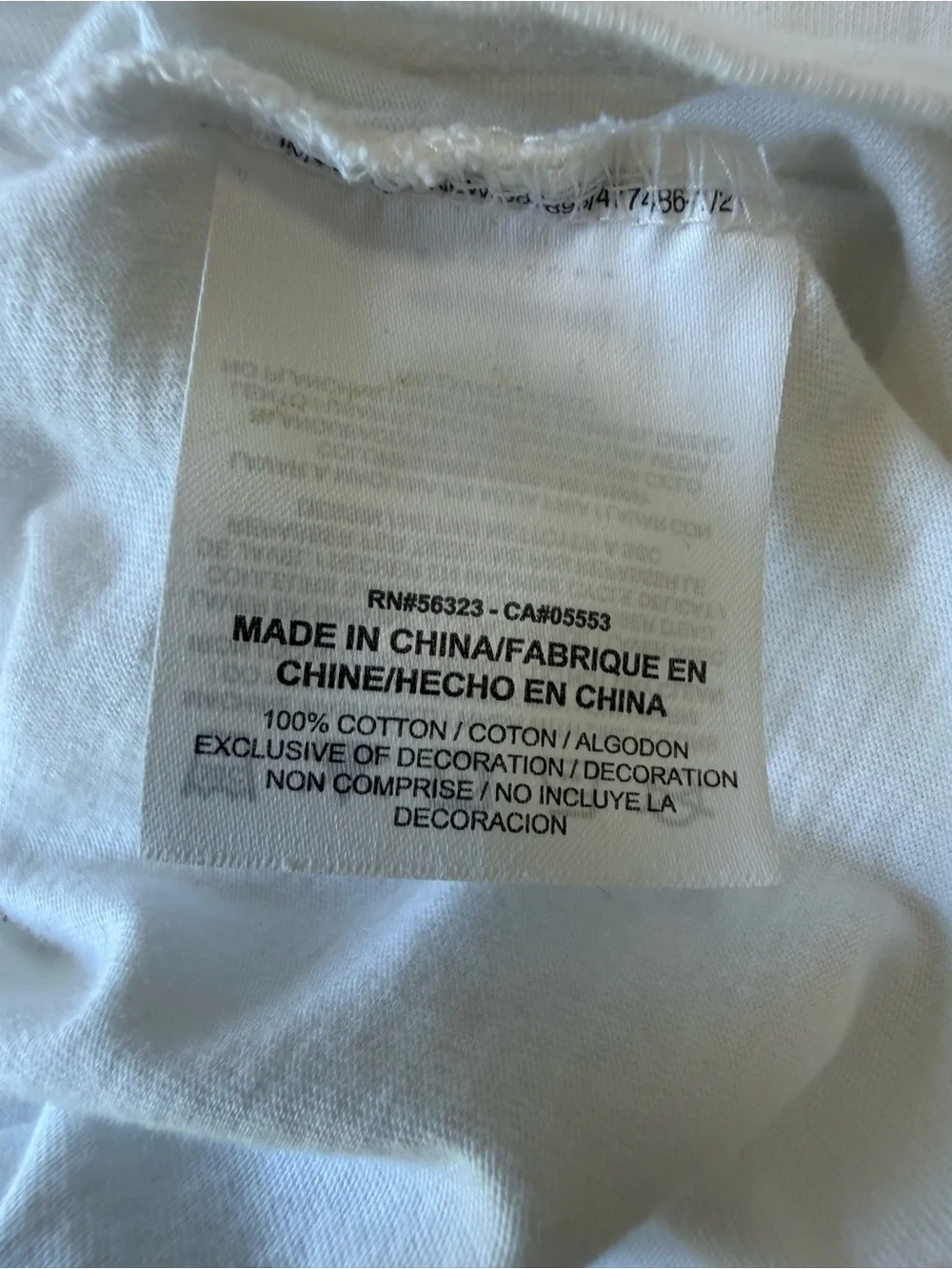 Nike White Tee with Black Dotted Swoosh Size Medium